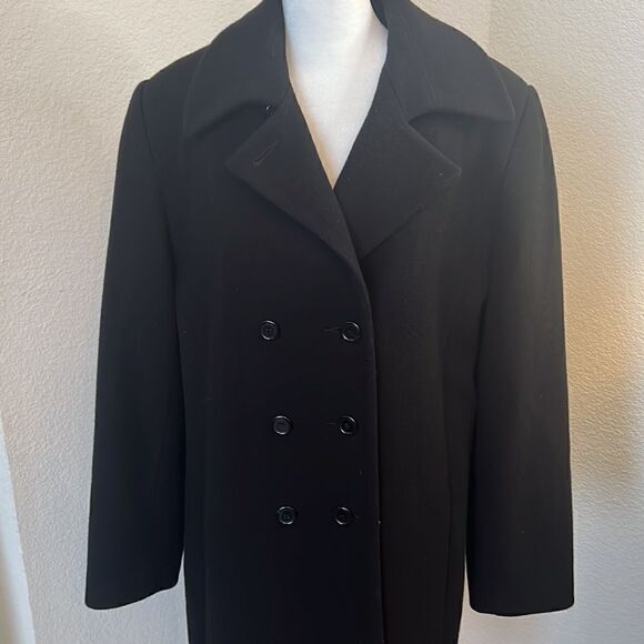 Preston & York Wool 3/4 Length Overcoat - Size 14 - Picture 2 of 6